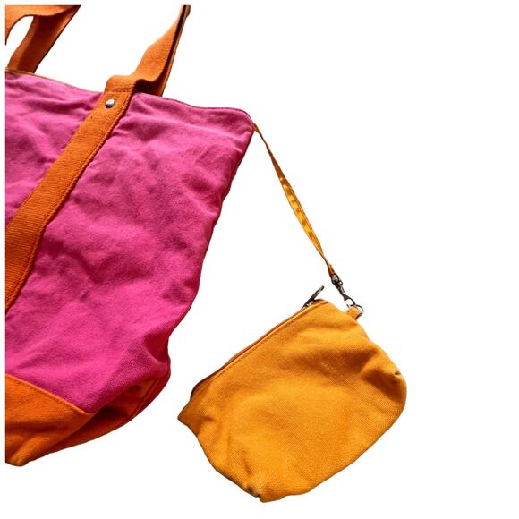 Bright Canvas Tote Bag and Pouch Set - Picture 10 of 12